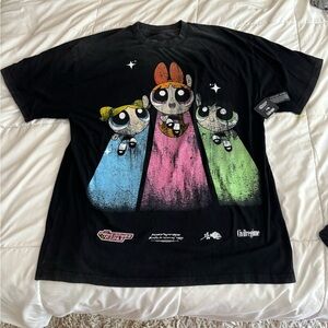 CIVIL REGIME “POWERPUFF GIRLS” BLACK VINTAGE SZ XL